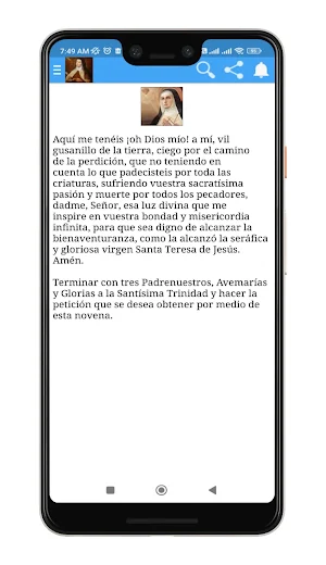 Novena a Santa Teresa de Ávila Screenshot 3
