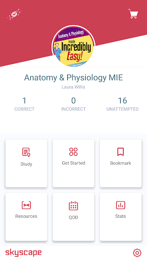 Anatomy & Physiology MIE NCLEX Screenshot 0