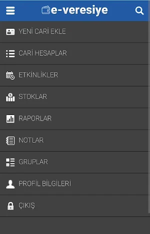 E-Veresiye Screenshot 1