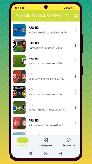 Tv Brasil Ao vIvo Futebol Screenshot 0