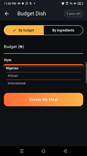 ChowWise AI Screenshot 2