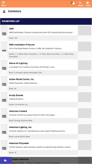EAP Electric Expo App Screenshot 2