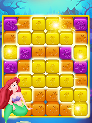 Cube Blast Mermaid Screenshot 1