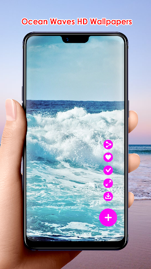 Ocean Waves HD Wallpapers Screenshot 0