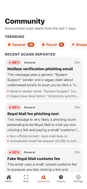 ScamGuard: AI Scam Detector Screenshot 3