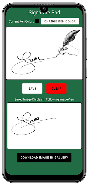Signature Designer Screenshot 2