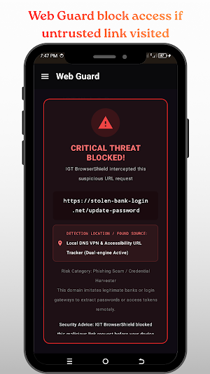 IGT Security for Smart Phones Screenshot 2