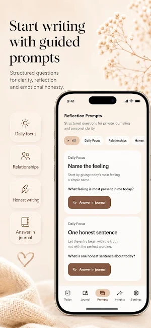 Self Reflection Journal Screenshot 2