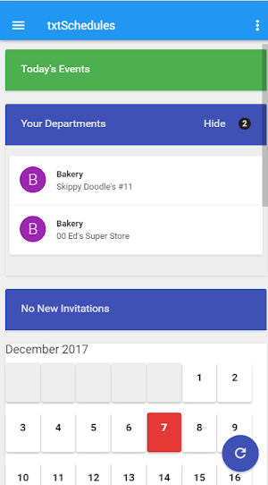 txtSchedules Brand Ambassador Screenshot 2