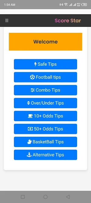 Score Star Sports Betting Tips Screenshot 0