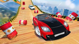 Car Games 3D- Ramp Car Stunt Screenshot 1