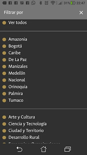 CircularUNAL Screenshot 2