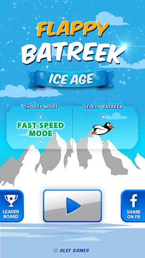 Flappy Batreek: IceAge Screenshot 0