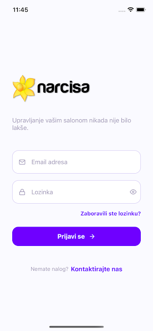 Narcisa partner Screenshot 1