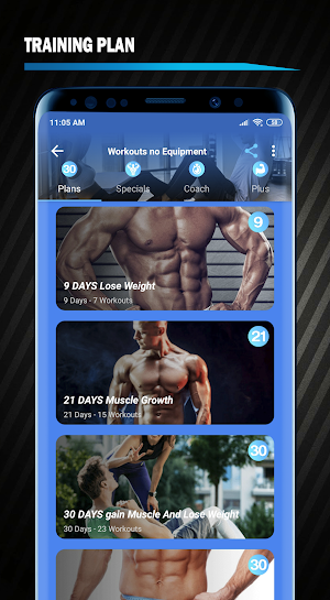 Fitness Coach Workout at Home Screenshot 1