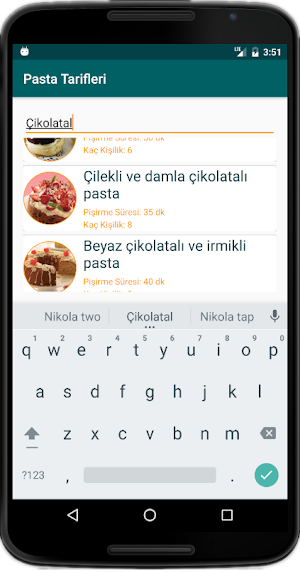 İnternetsiz Pasta Tarifleri Screenshot 3