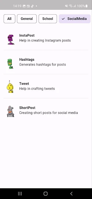 Multimind: Chat AI Bot Screenshot 3