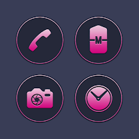Pink Shine Icons