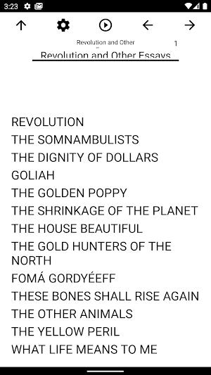 Book, Revolution and Other... Screenshot 0