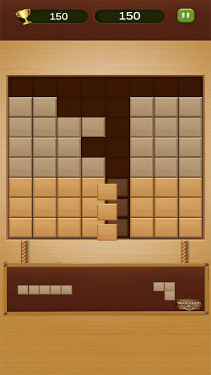 Classic Wood Brick - Classic Wood Block Puzzle Screenshot 1