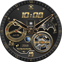 BFF10-Gold Analog Pattern Gear