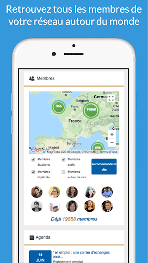 Alumni UNISTRA Screenshot 2