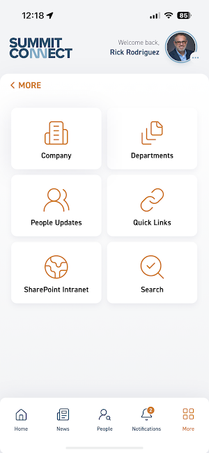 Summit Connect Screenshot 3