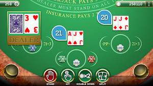 Blackjack Night Screenshot 1