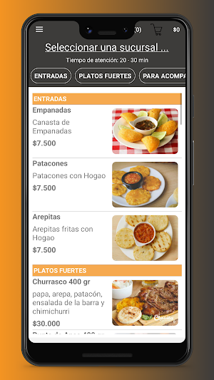 Asados Chavita Screenshot 1