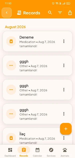 AnimalCare: Pet Health Tracker Screenshot 1