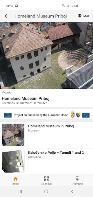 Homeland Museum Priboj Screenshot 2