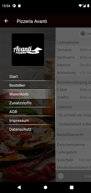 Pizzeria Avanti Screenshot 0