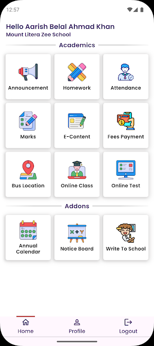 M.L. ZEE SCHOOL Screenshot 1