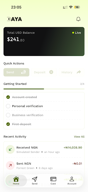 Daya Business Screenshot 0
