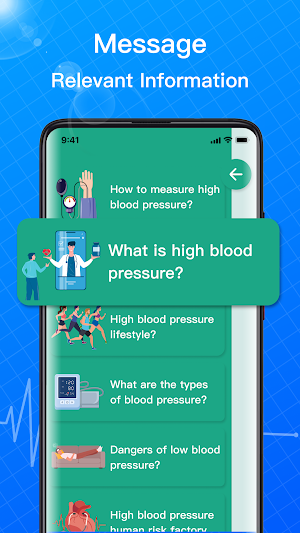 Blood Pressure Tracker Screenshot 2