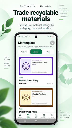 Eco Trade Hub Screenshot 2