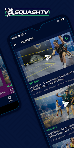 SQUASHTV Screenshot 2