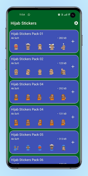 Hijab Stickers Screenshot 0