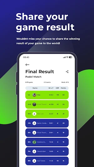 SKOR: Score. Track. Compete! Screenshot 2