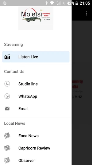 Moletsi community radio Screenshot 0