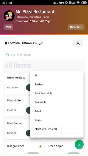 Mr.Pizza™ - Uthukkottai Screenshot 2