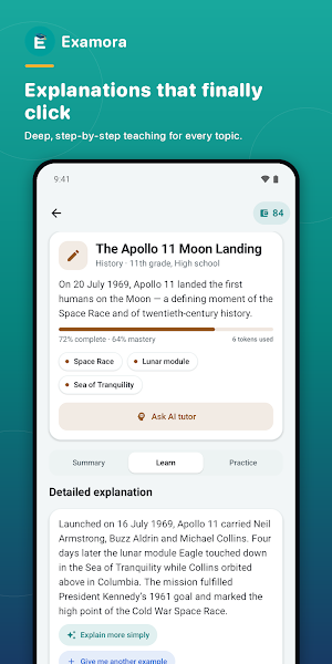 Examora: AI Study Tutor Screenshot 3