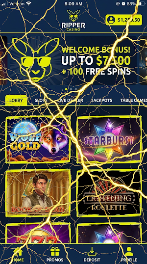 Ripper Casino Screenshot 2