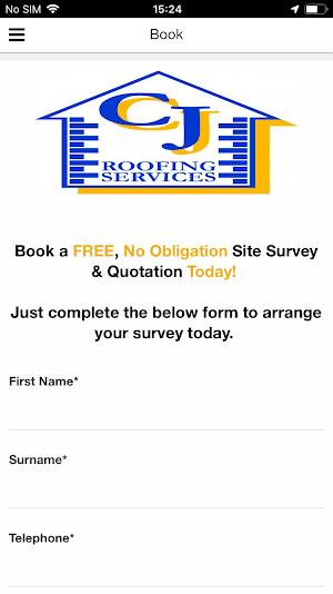 C J Roofing Services Screenshot 1