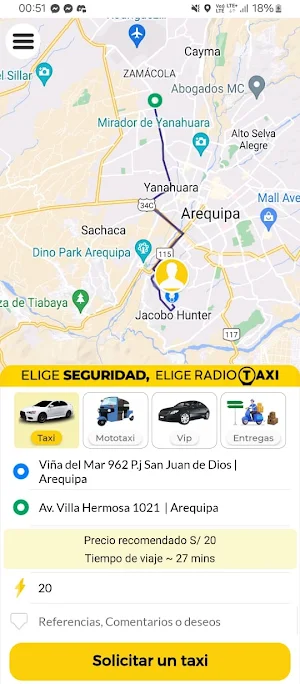 Radiotaxi drive Screenshot 2