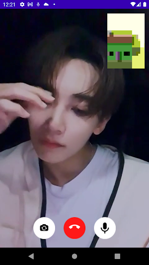 Seventeen Fake Video Call Screenshot 0