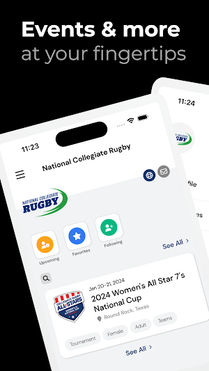 National Collegiate Rugby Screenshot 2