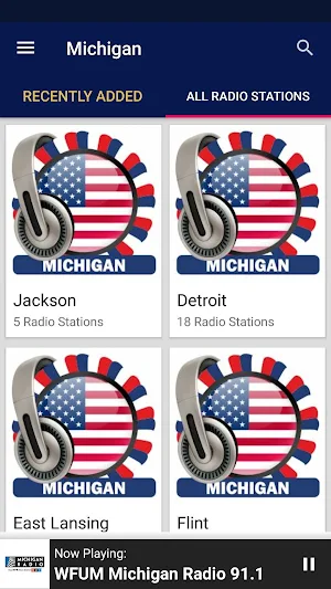 Michigan Radio Stations - USA Screenshot 3