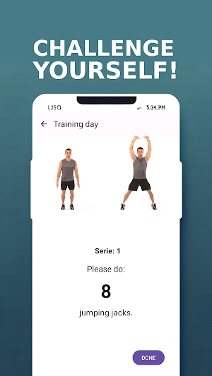 Jumping Jacks Challenge Screenshot 1