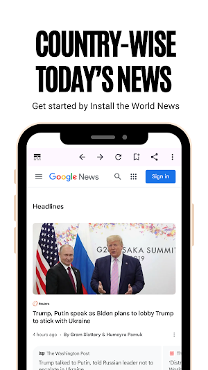 World News and Newspapers Screenshot 3